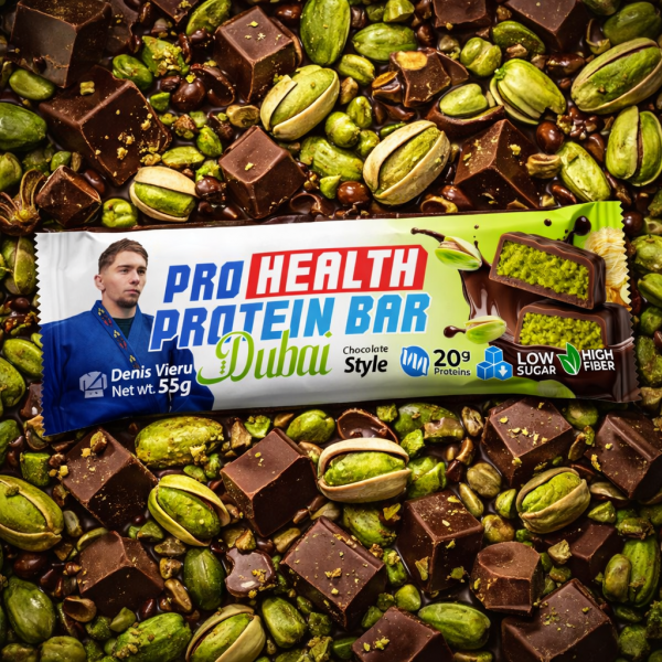 Baton Proteic Dubai Pistachio Crunch, 50g