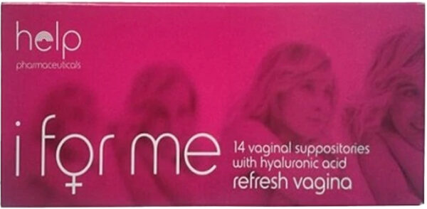 Supozitoare vaginale cu acid hialuronic I FOR ME, 5mg N10 (20%)